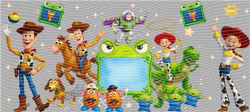 16oz Cartoon-T 2733
